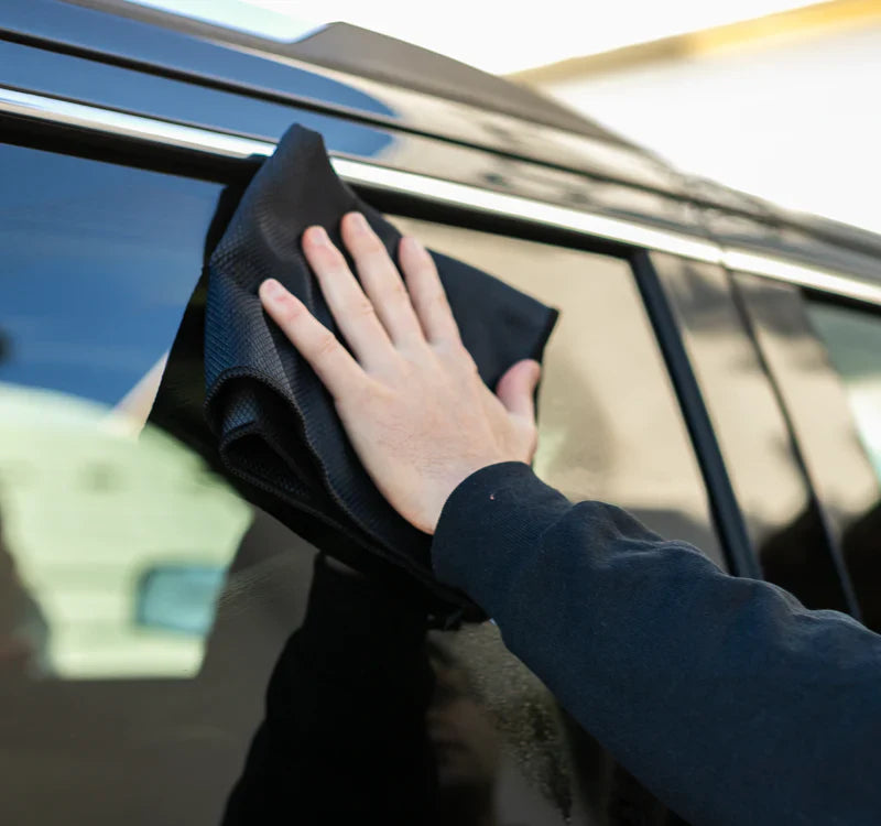 The Rag Company The Diamond Weave Glass & Window Towel 16 x 16 - Pack of 6