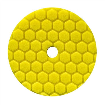 Chemical Guys 5.5" Hex-Logic Quantum Heavy Cutting Pad, Yellow