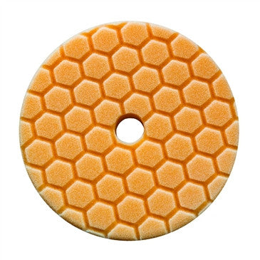 Chemical Guys 5.5" Hex-Logic Quantum Medium Cutting Pad, Orange