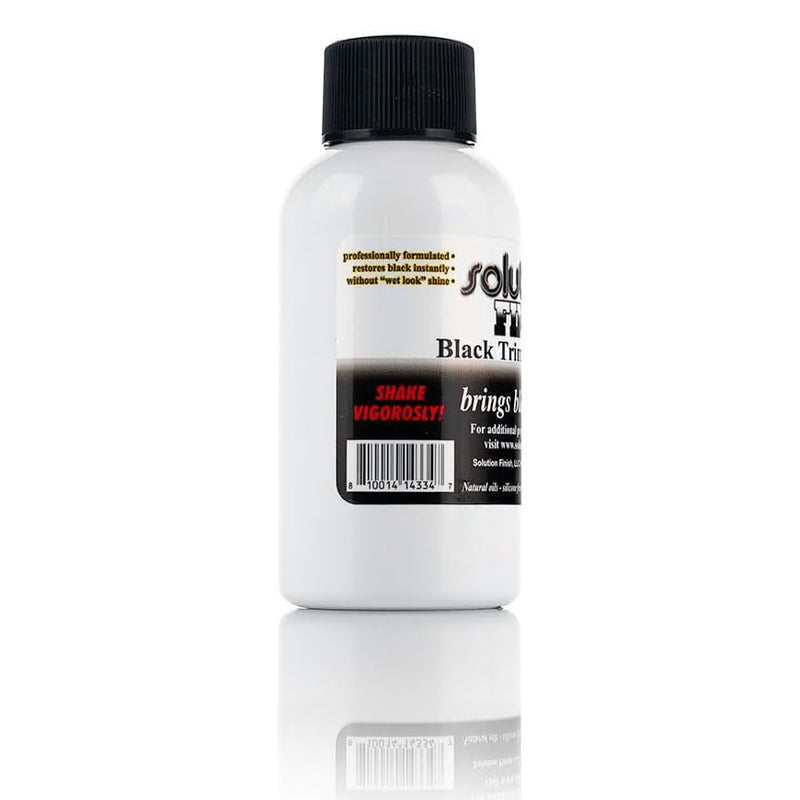 Solution Finish Black Trim Restorer (Various Sizes)