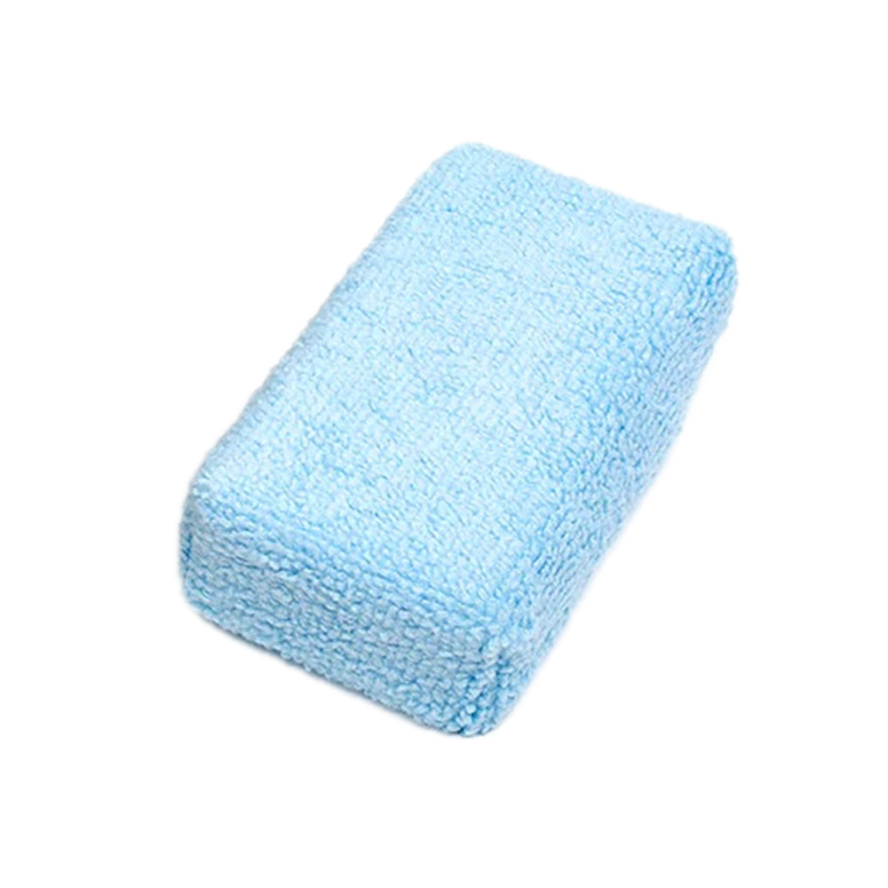 The Rag Company 2 x 4 Microfibre Terry Detailing Sponge Applicator - Blue (Single or 5 Pack)