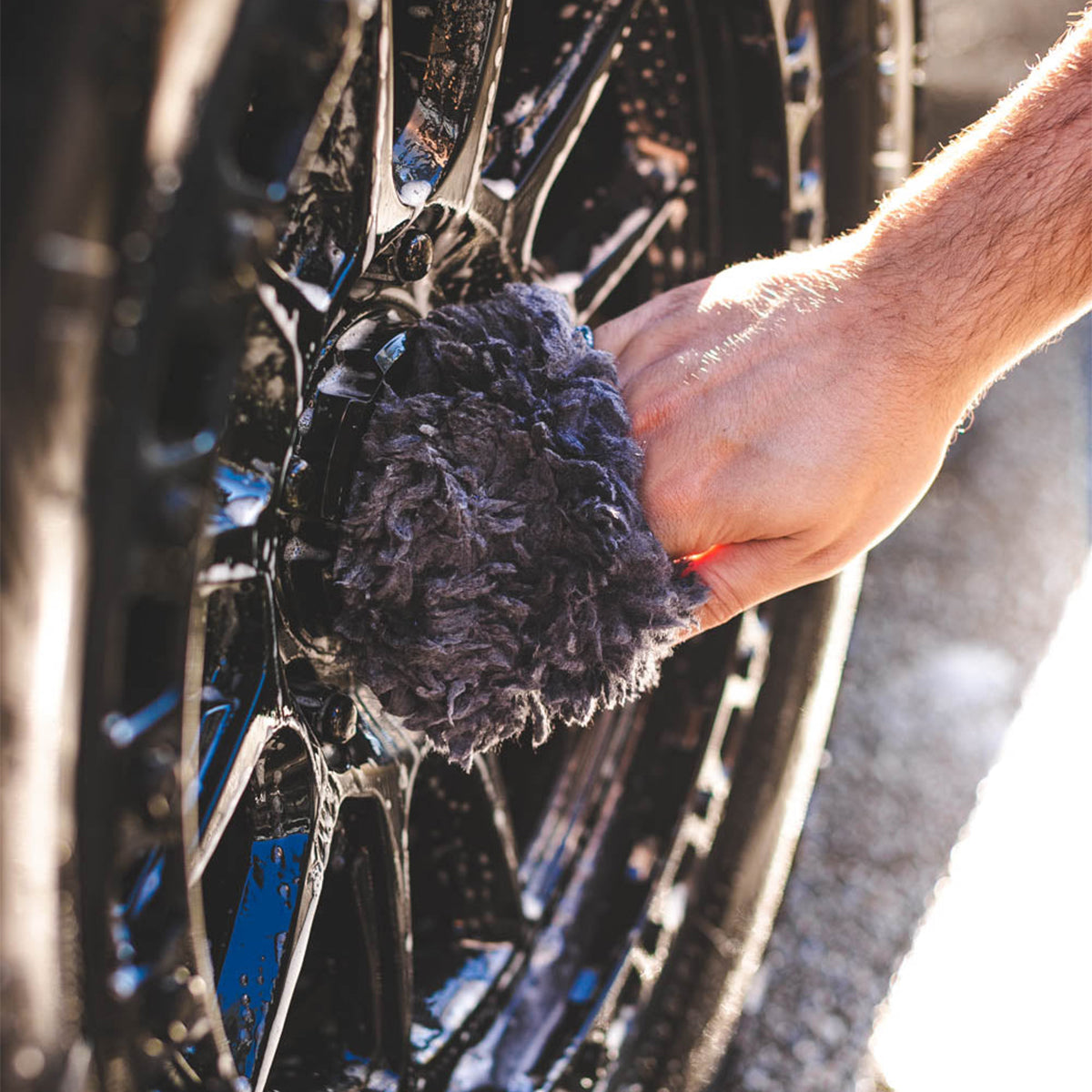 The Rag Company Ultra Wool Wheel Mitt (2 Pack)