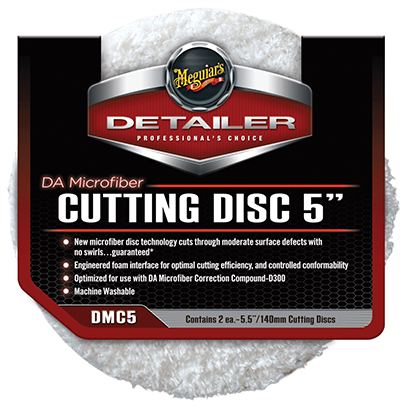 Meguiars DA Microfiber Cutting Pad 5" (2 Pcs)