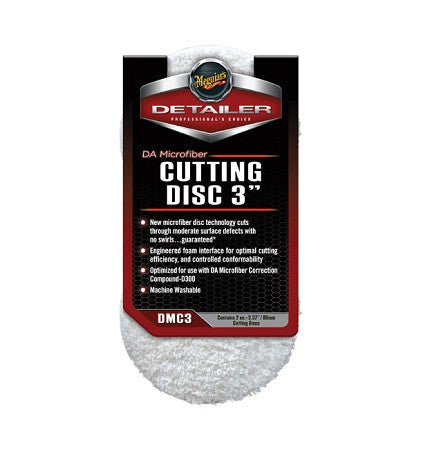 Meguiars DA Microfiber Cutting Pad 3" (2 Pcs)