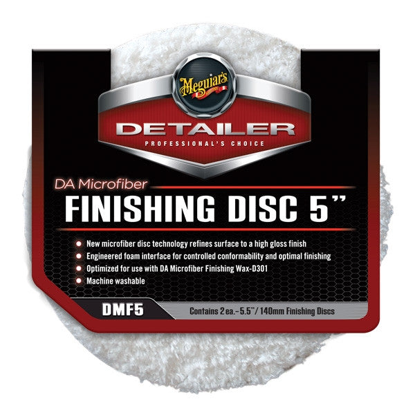 Meguiars DA Microfiber Finishing Pad 5" (2pcs)