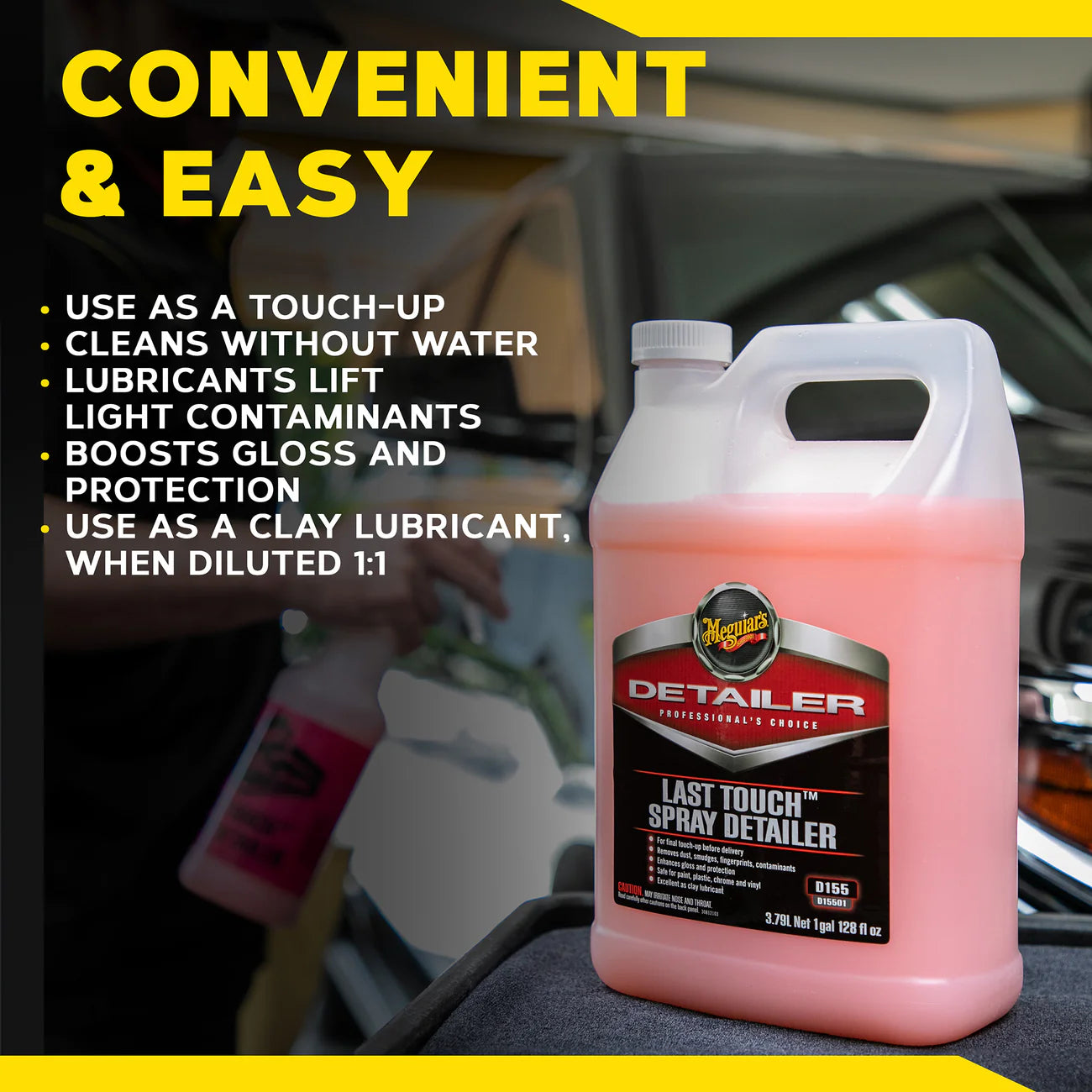 Meguiars Last Touch Quick Detailer - 3.78 Litres
