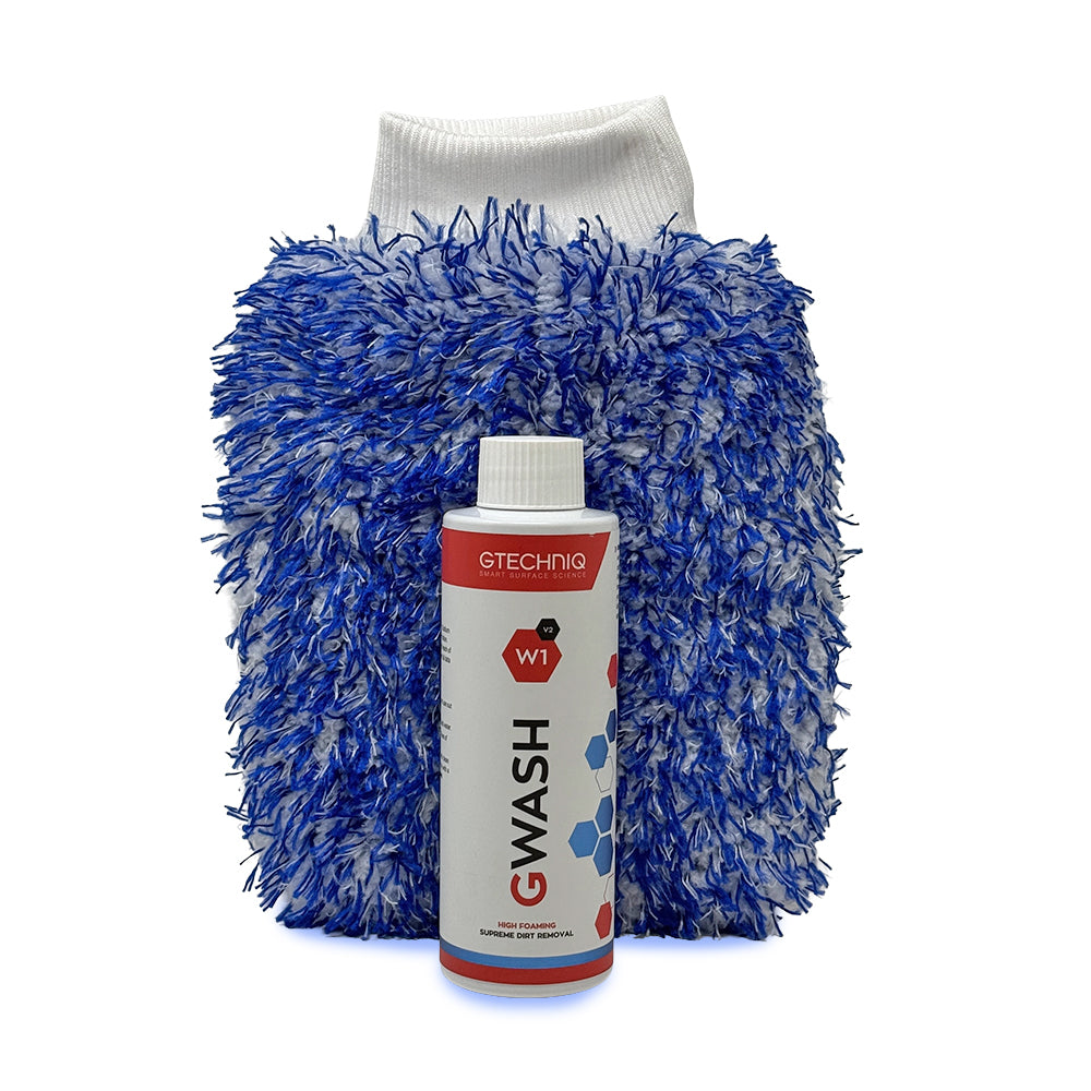 Gtechniq GWash & Washmeister 3000 Microfibre Wash Mitt Combo