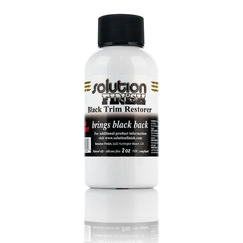 Solution Finish Black Trim Restorer (Various Sizes)