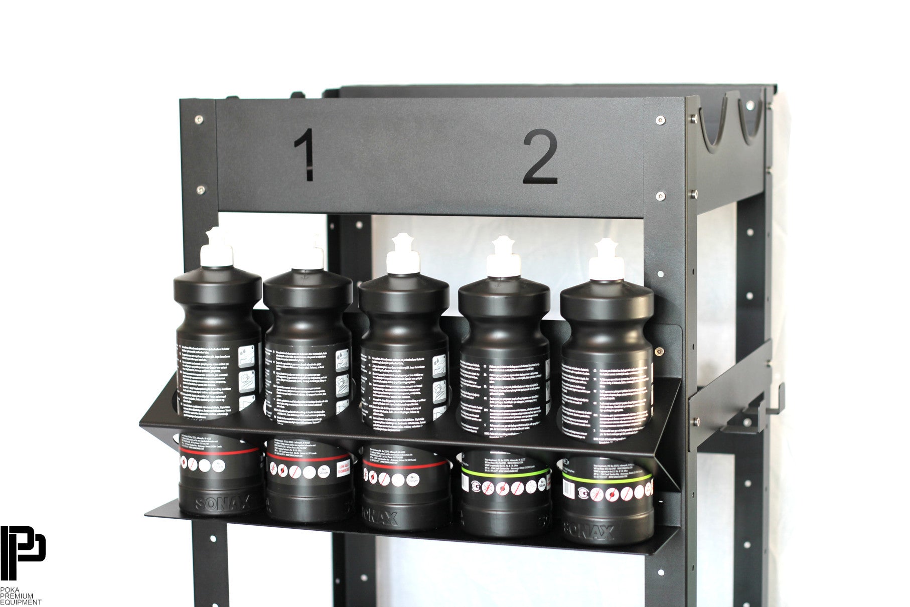 Poka Premium Bottle Holder for 5 Bottles up to 1 litre - LITE