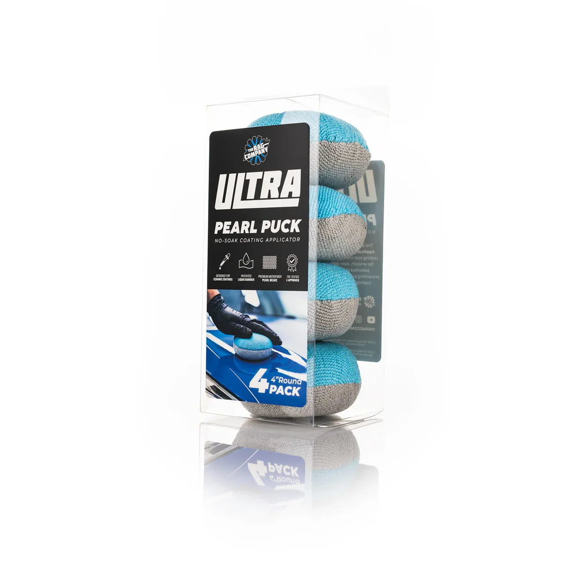 The Rag Company Ultra Pearl Puck Applicator